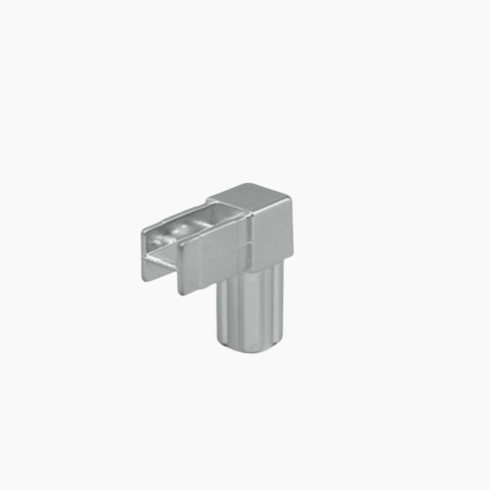 giunto a 2 vie 25*25 cromato giq25602