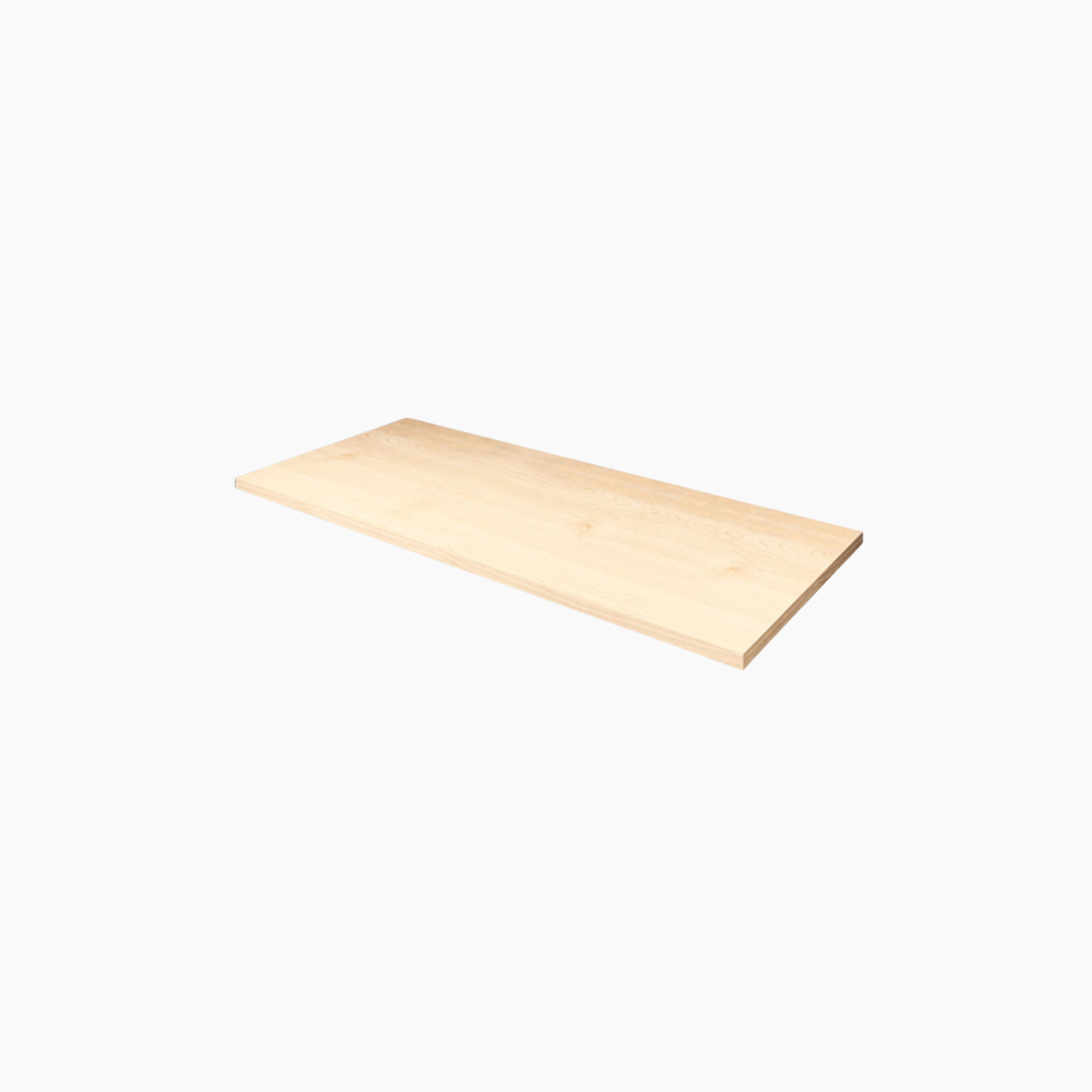 Mensola Legno Acero cm100x40