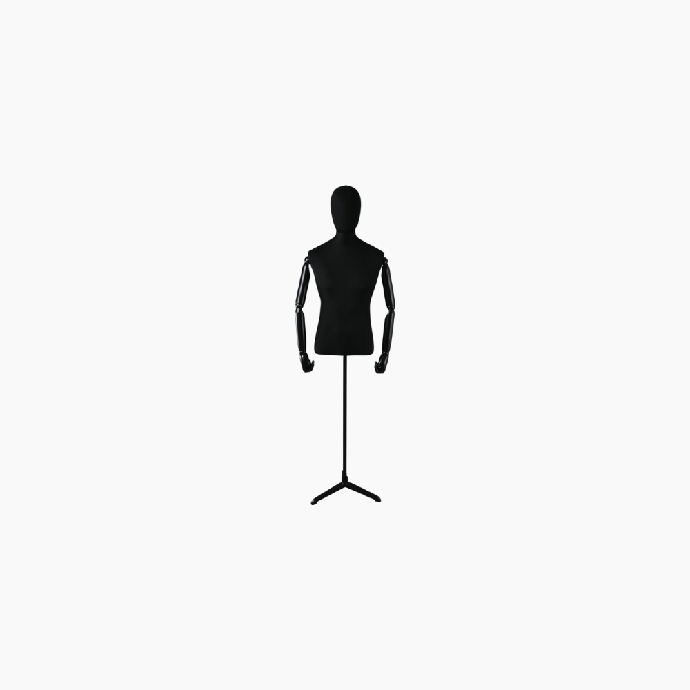 Busto Sartoriale Uomo Nero