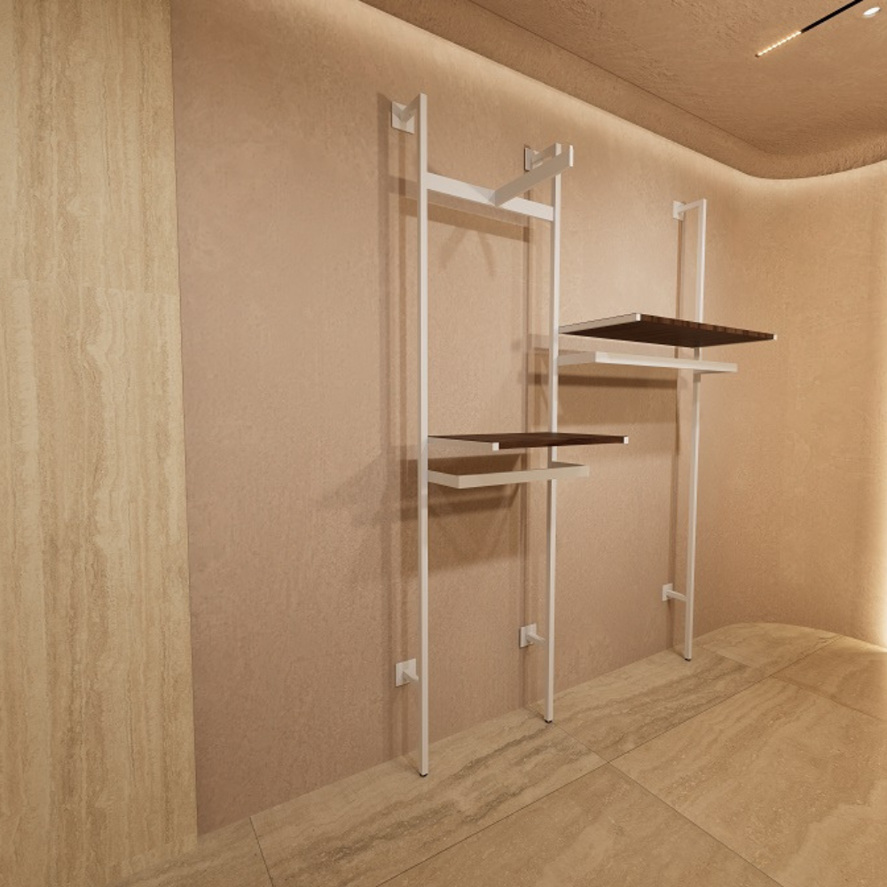 Traverso Appenderia Shelf / Partenope bianco cm100