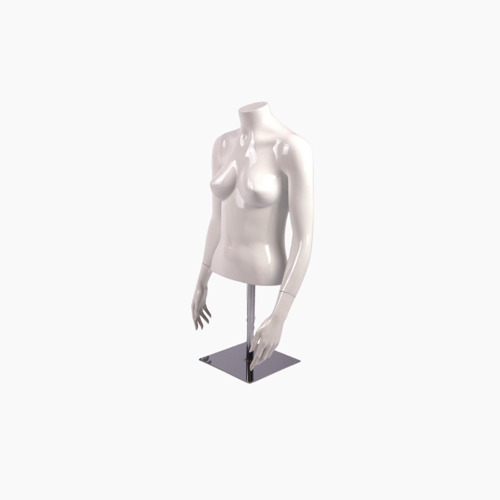 Torso Donna bianco Lucido senza teta