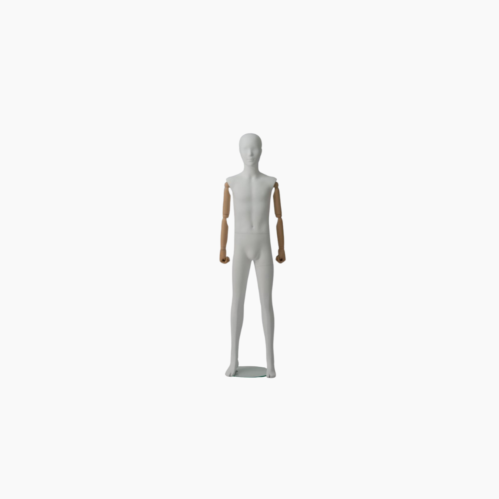 Manichino Bimbo 10 anni Woody braccia legno