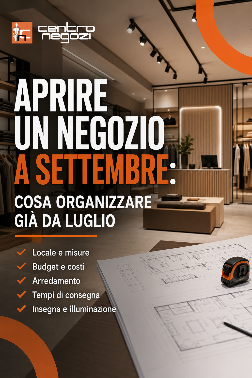 Aprire un negozio a settembre: cosa bisogna organizzare già da luglio