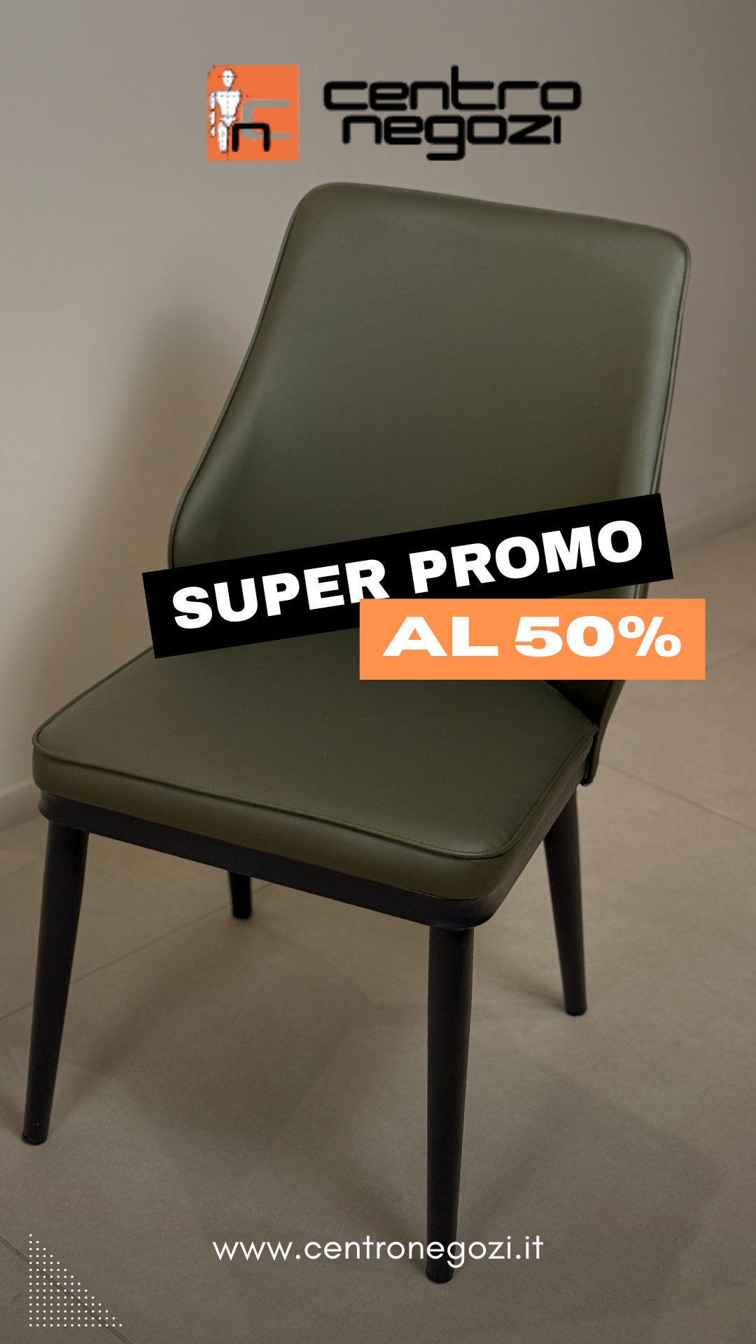Sedia Kreativa JQA012 – Elegante, ergonomica e in super promo al 50%