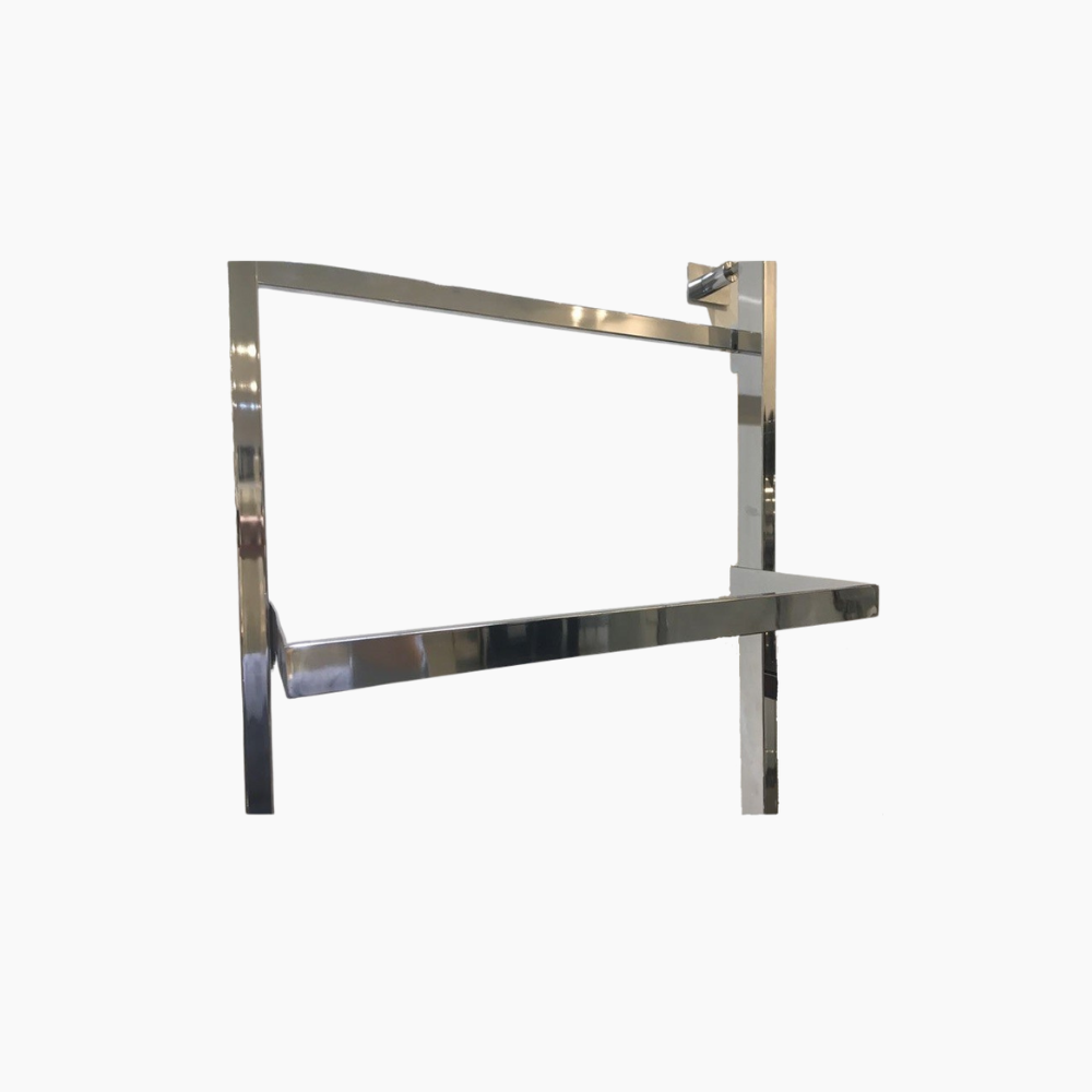 Estante colgante con estante saliente cm100 ar521ch cromado