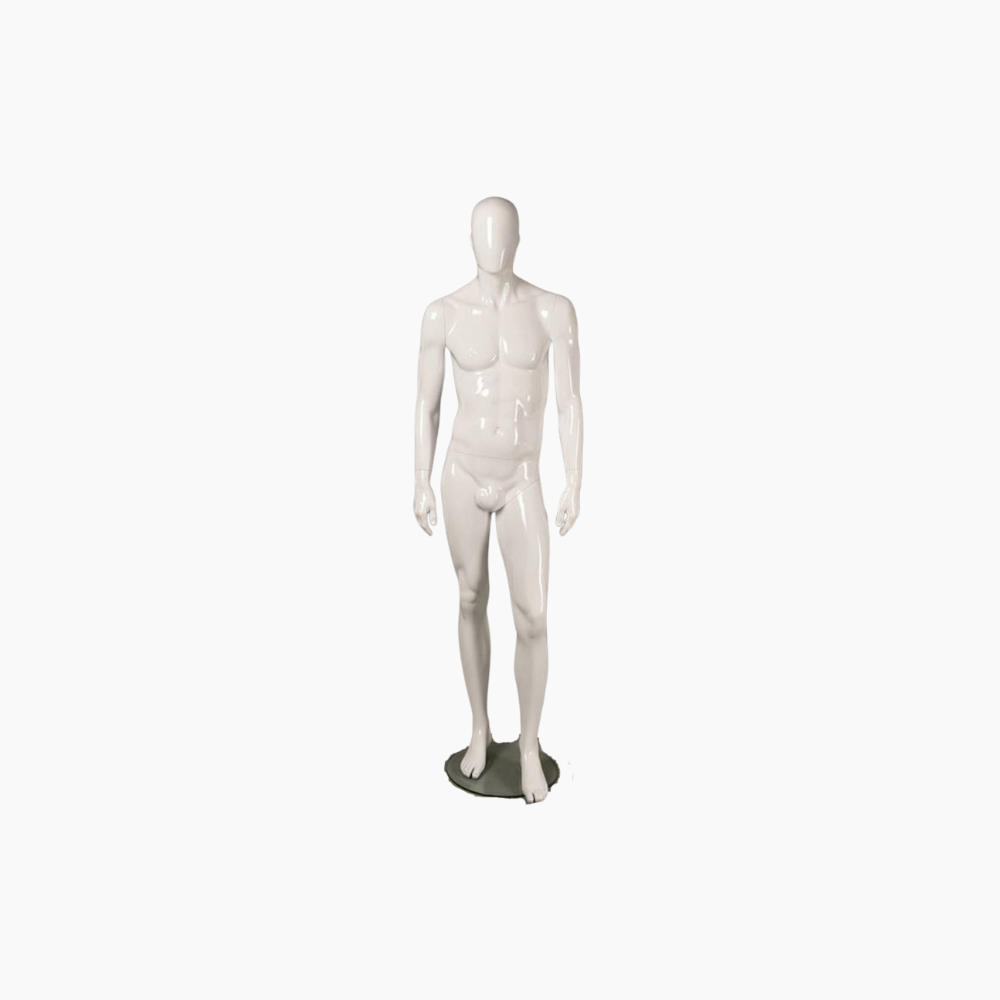 Manichino Uomo Bianco Lucido ICE2