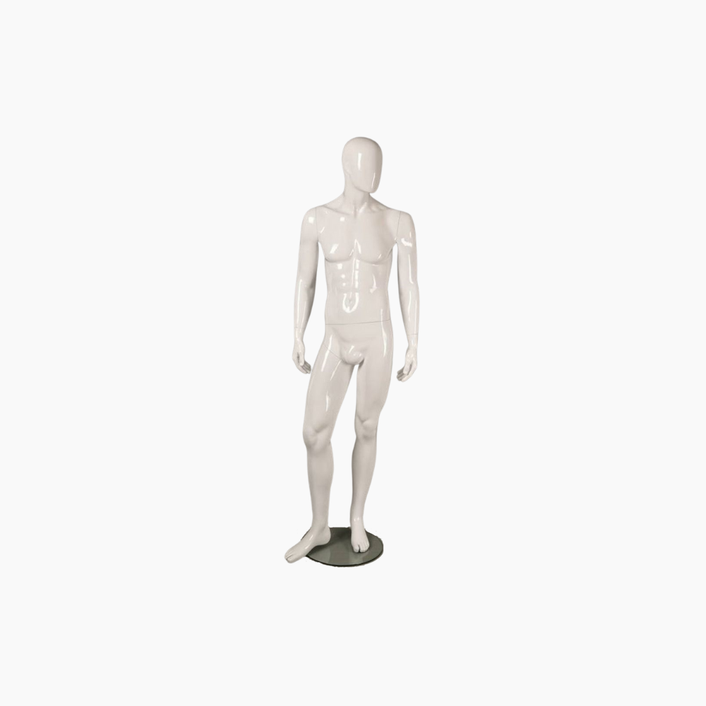 Manichino Uomo Bianco Lucido Ctng3