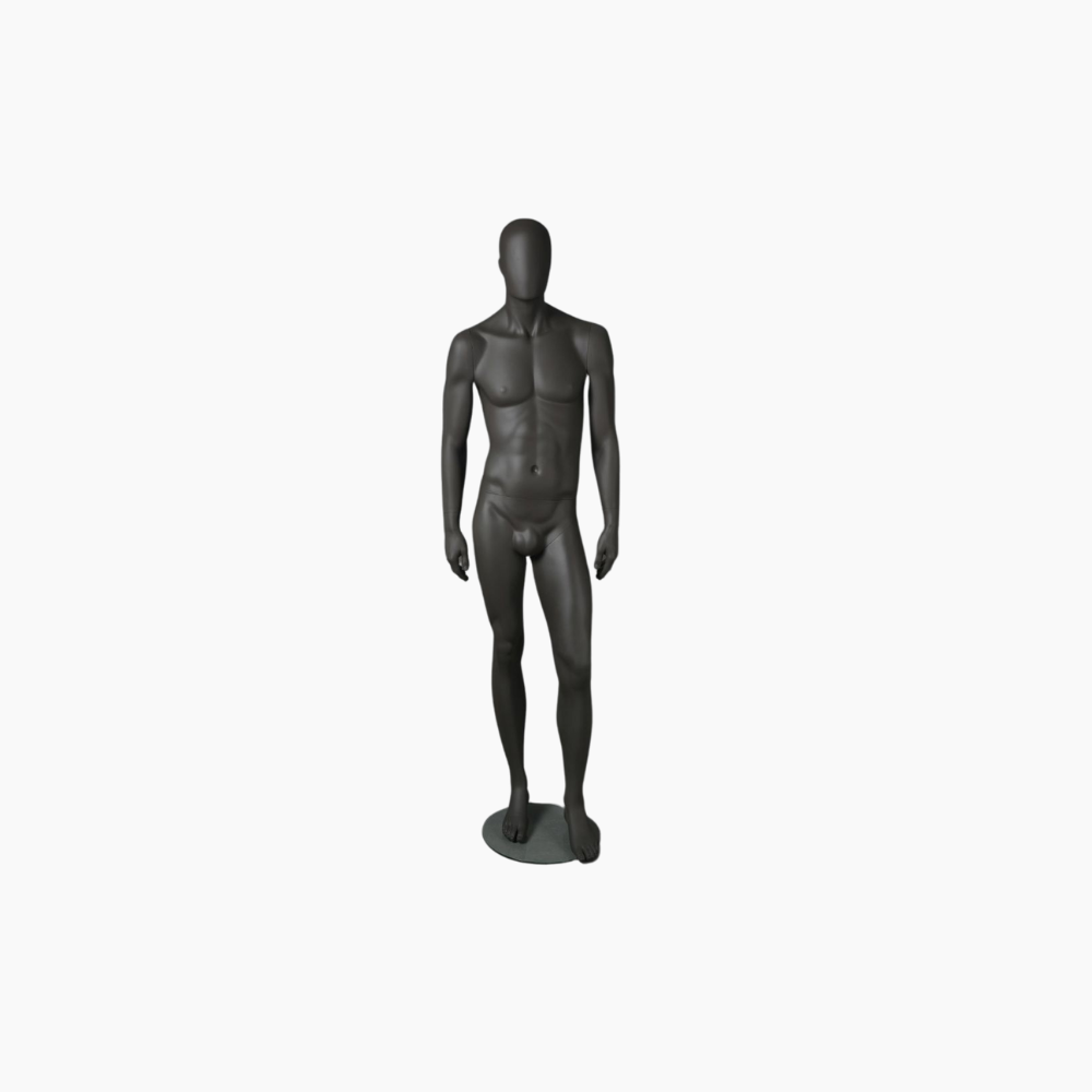 Manichino Uomo Grigio Opaco  Stone2