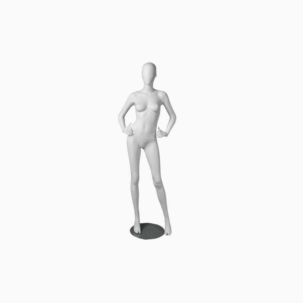 Manichino Donna Bianco Opaco  Ice8