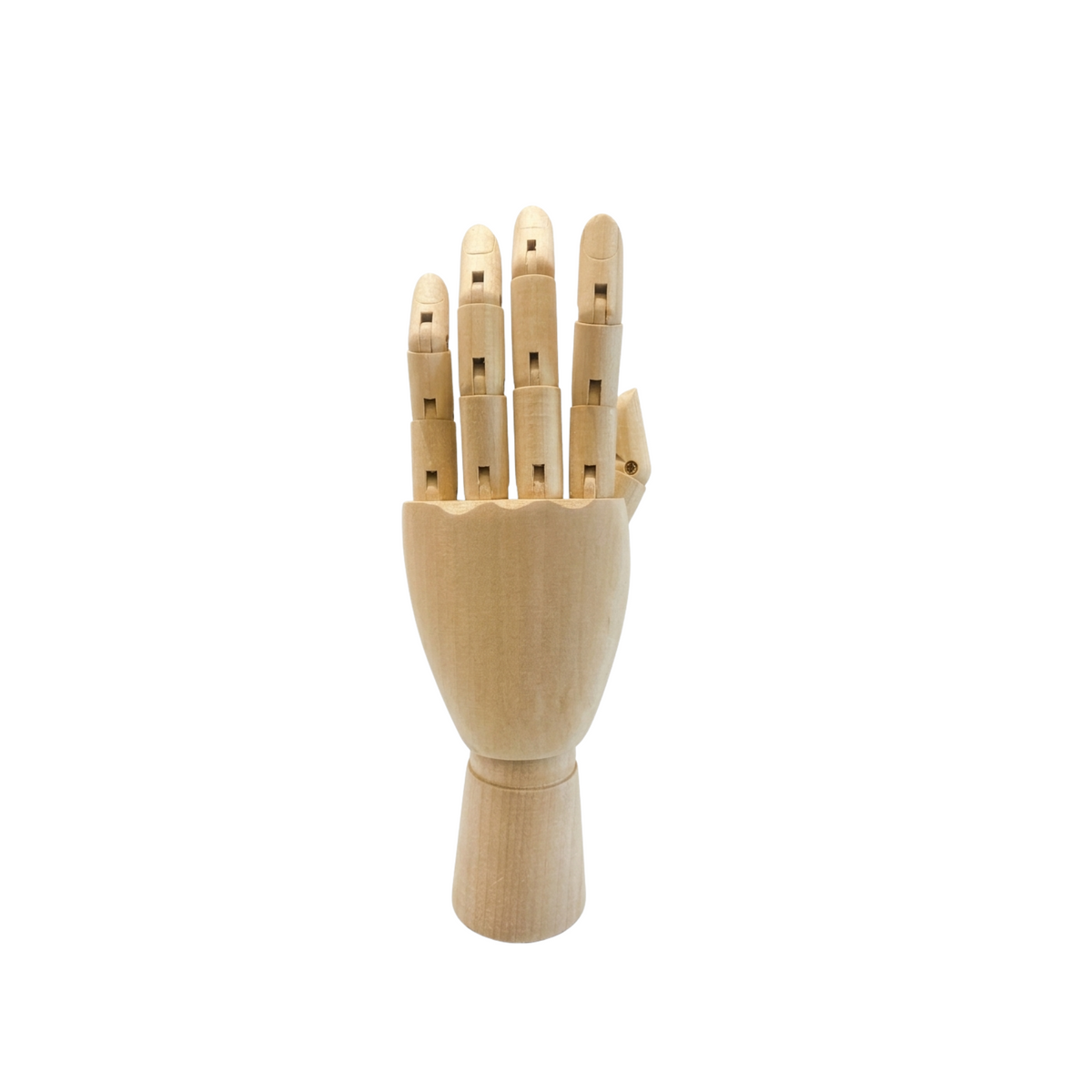 Mano Articolata Donna Legno Gioielli e Vetrina