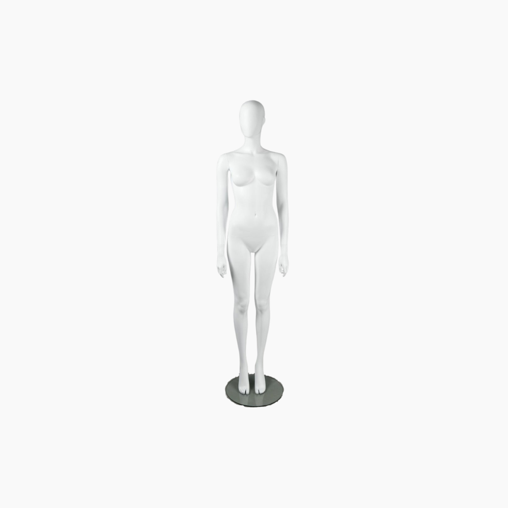 Ice7 Matte White Female Mannequin 