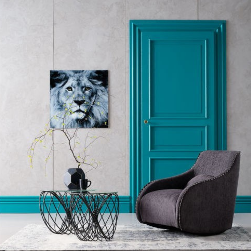 Quadro Face Lion