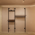 Traverso / Appenderia interna Shelf / Partenope nero cm60