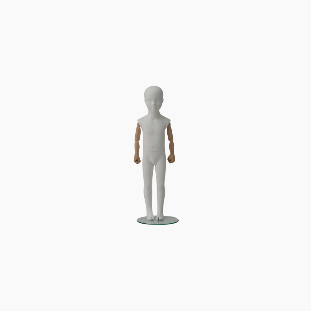 Manichino Bimbo 2 anni Woody braccia legno