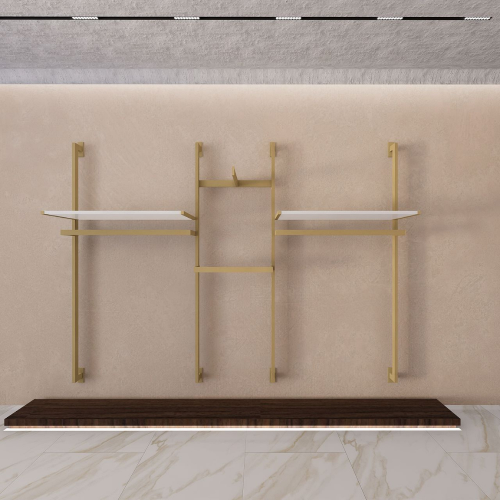 Montante Shelf h200 Oro Guri