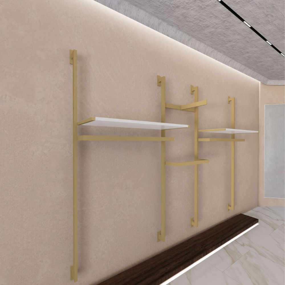 Montante Shelf h200 Oro Guri