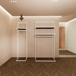 Struttura Autoportante cm 60x240H White