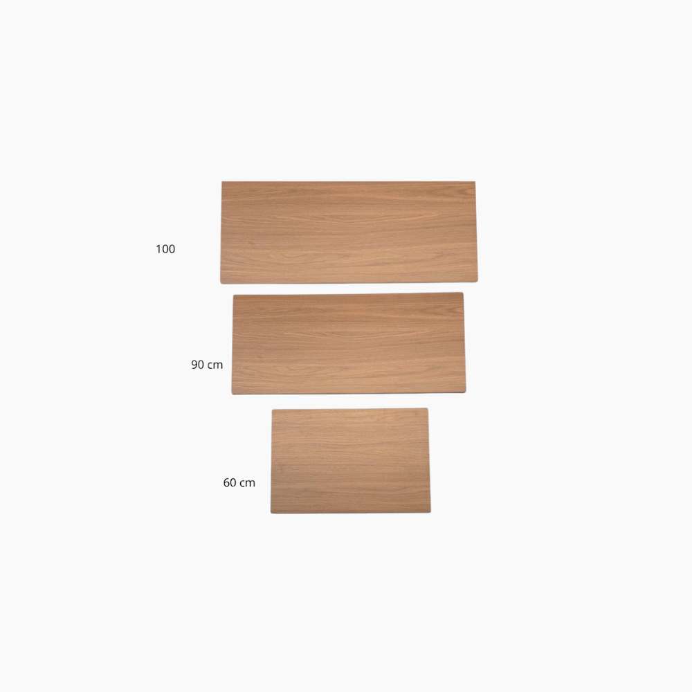 Mensola Legno Noce cm60x40 mm18
