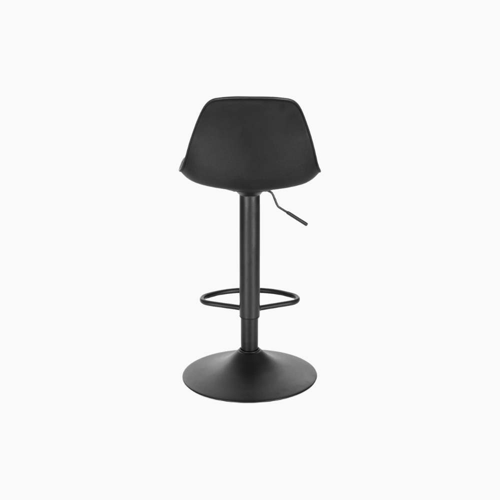 SGABELLO DA BAR MODERNO  NERO 0651BY