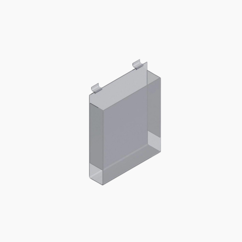 Cubo Porta depliants Plex per Pannello Dogato