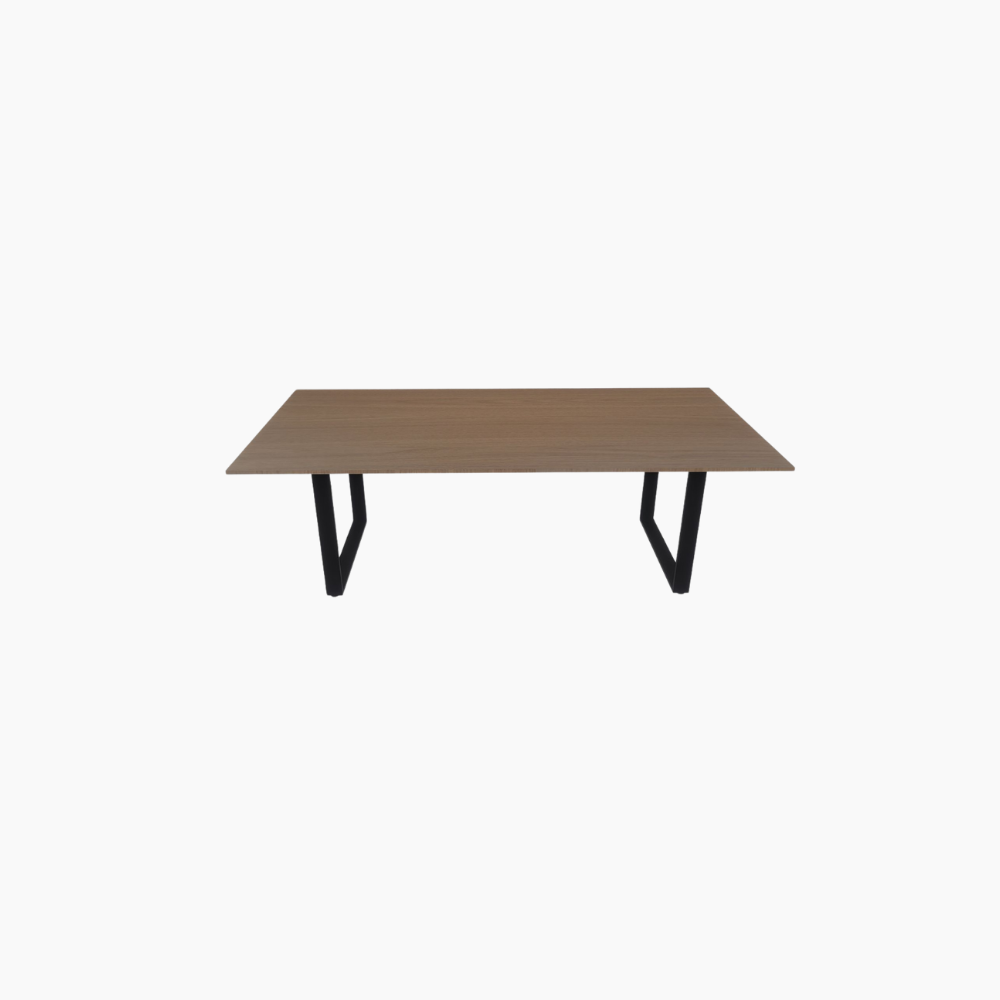 Tavolo Riunione cm240x120 Top Noce