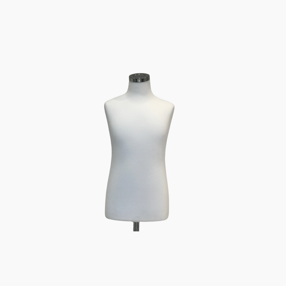 Busto Sartoriale Bambino 10/12 anni Bianco