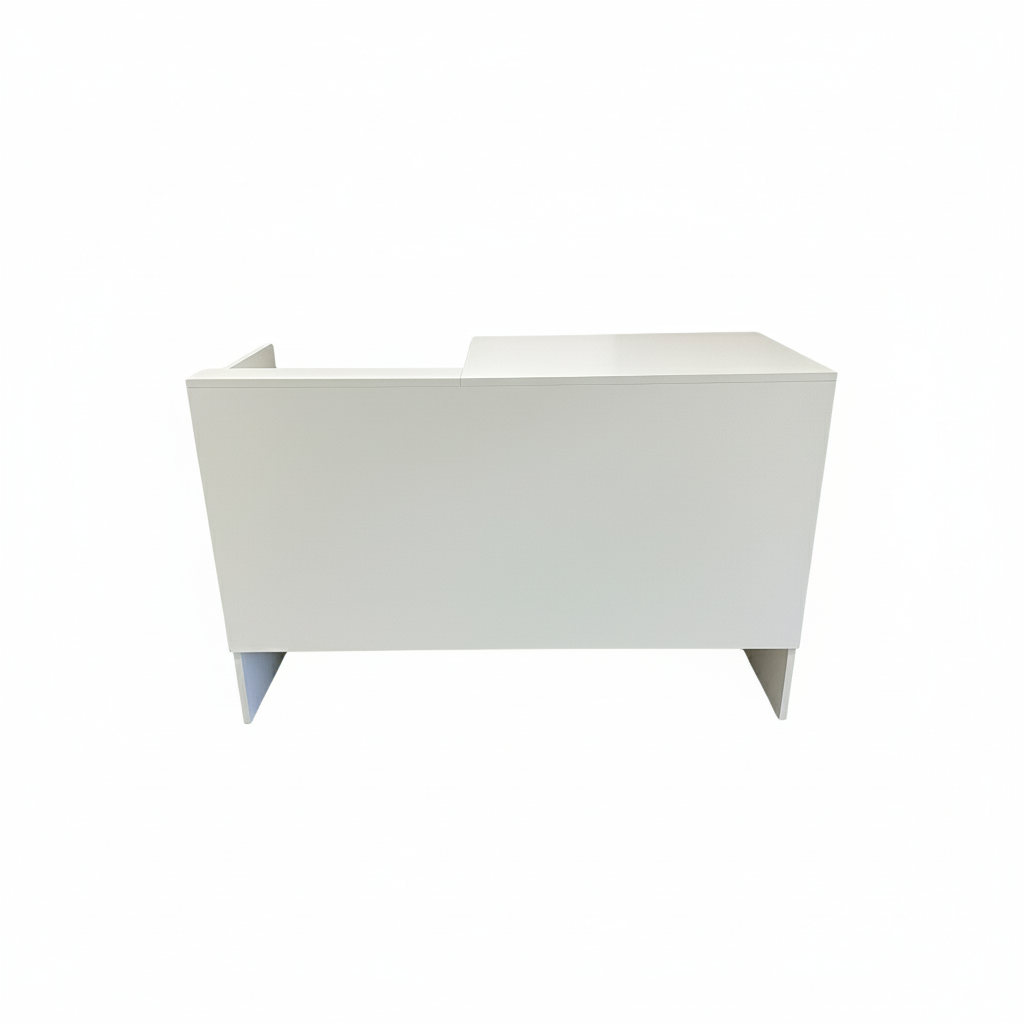 Banco cassa Bianco cm140x60x90H
