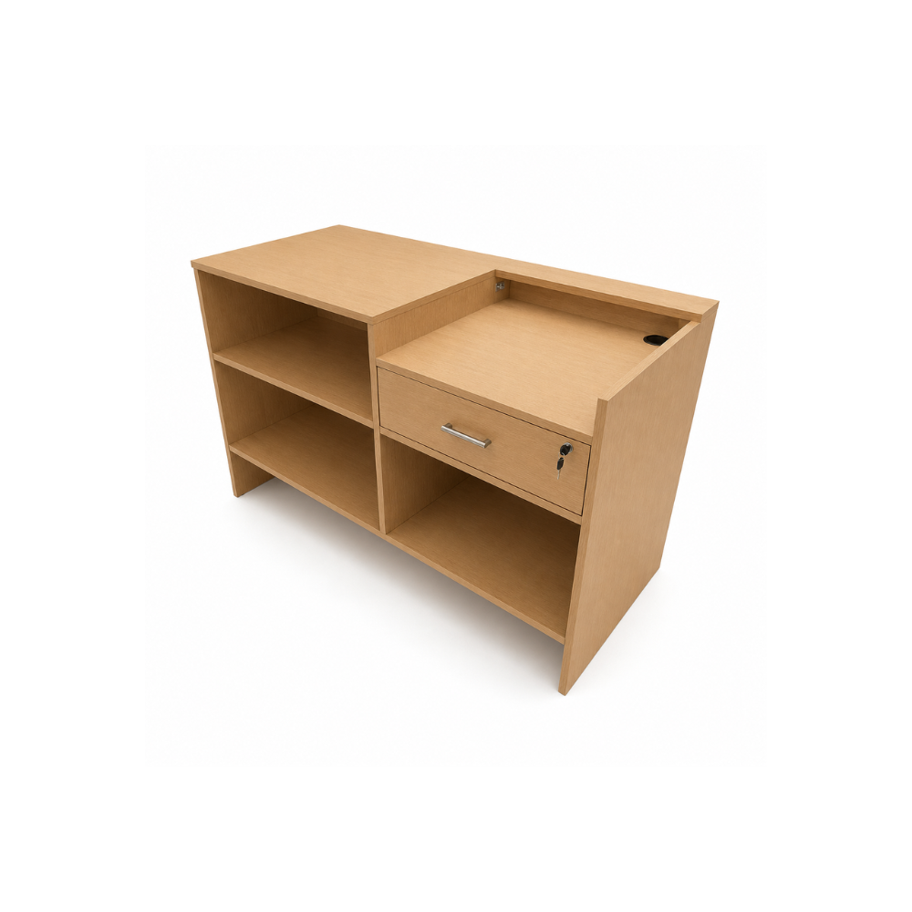 cash desk cn140 oak 140*60*90h