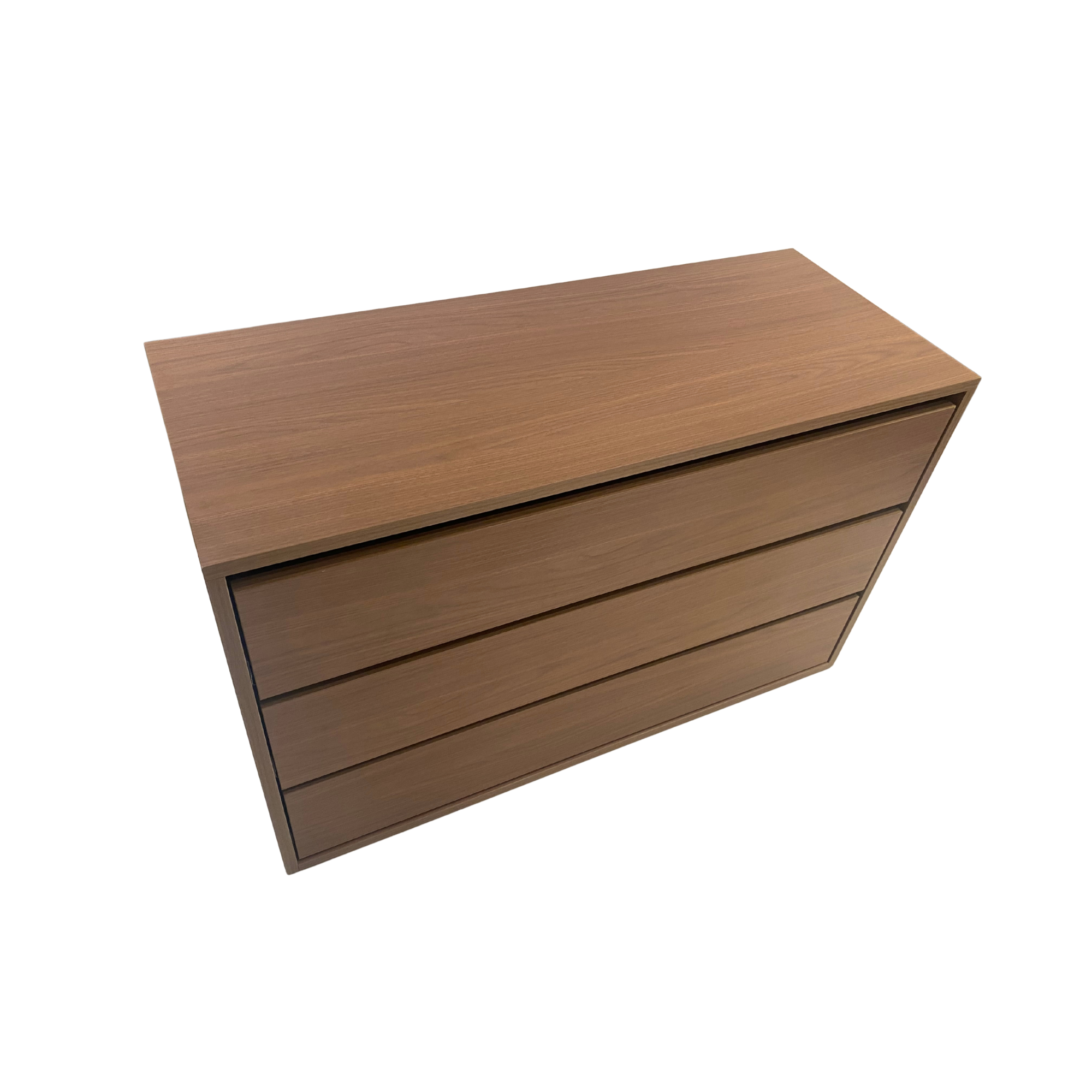 CHEST OF DRAWERS WITH WALNUT GROOVE 90*41*62H