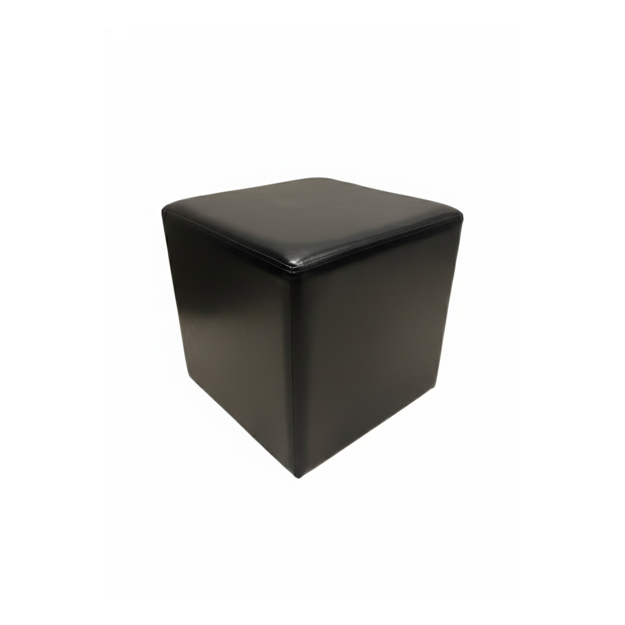 Sgabello/Pouf Quadrato cm40x40 h40 Nero