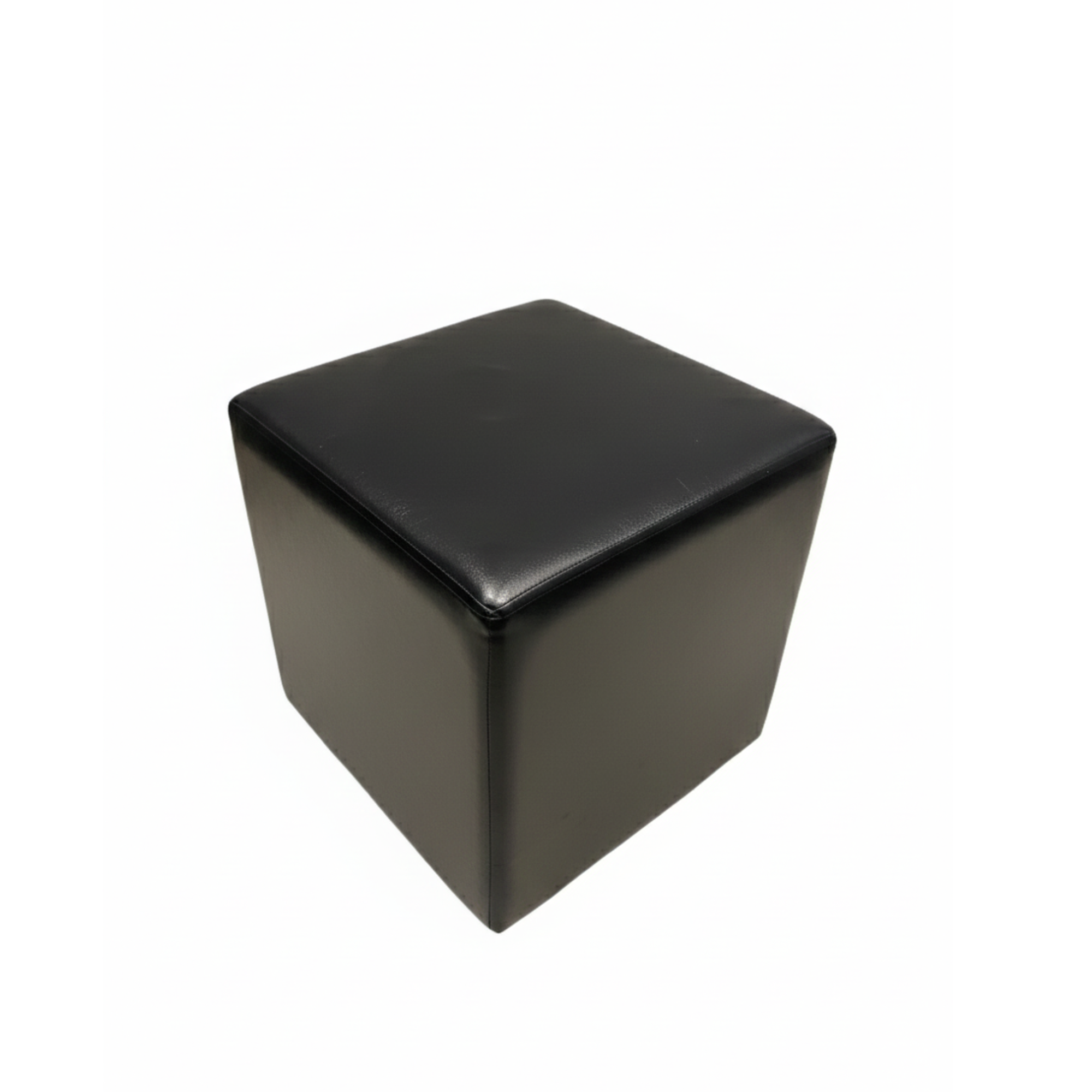 Sgabello/Pouf Quadrato cm40x40 h40 Nero
