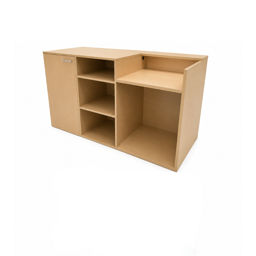 cash desk cn160 oak 160*60*90h