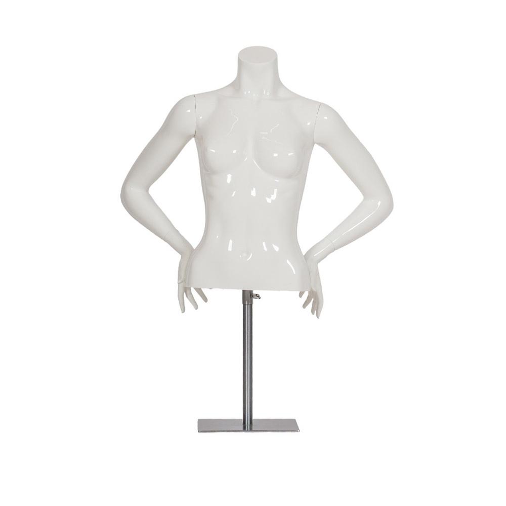 Torso Donna Window Bianco Laccato