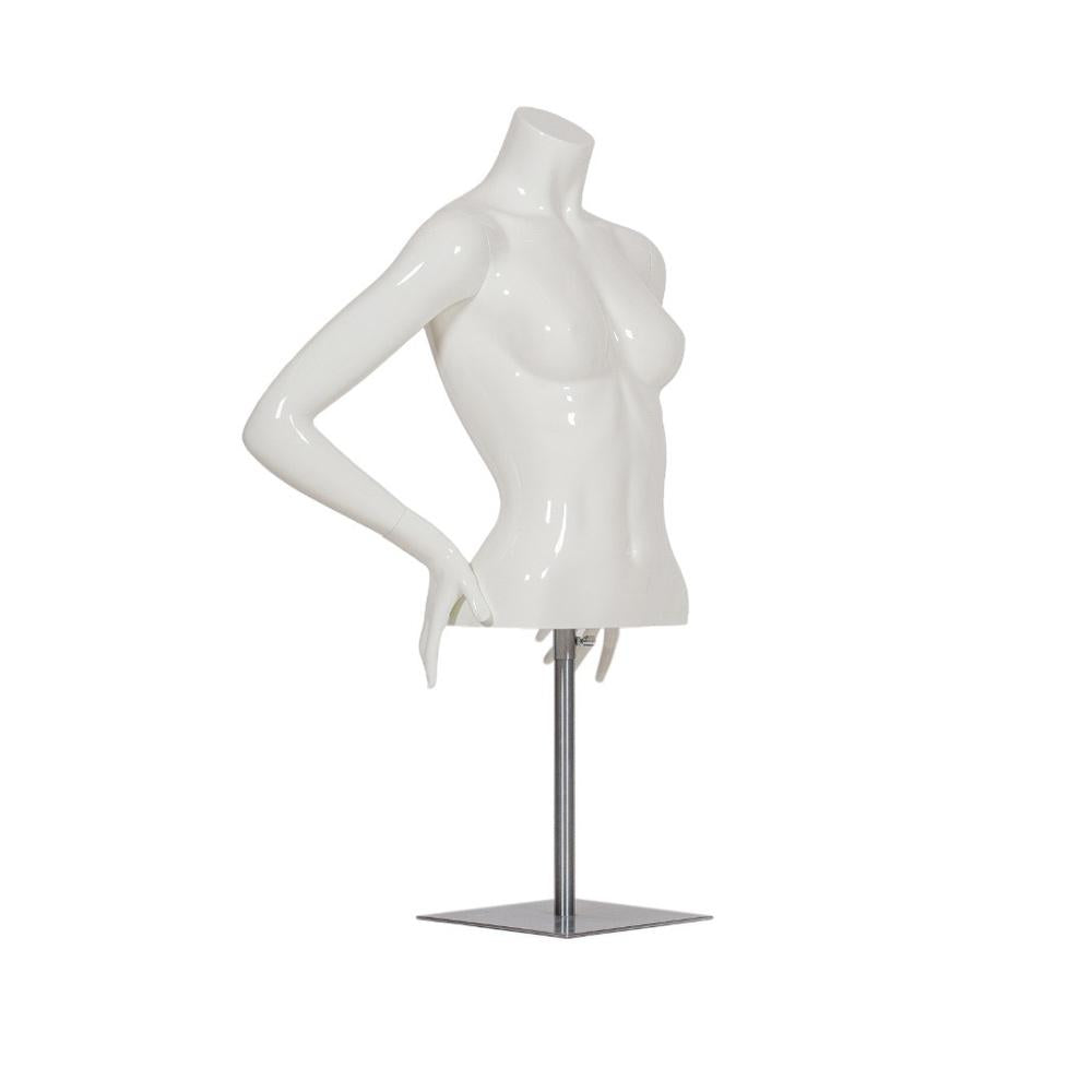 Torso Donna Window Bianco Laccato