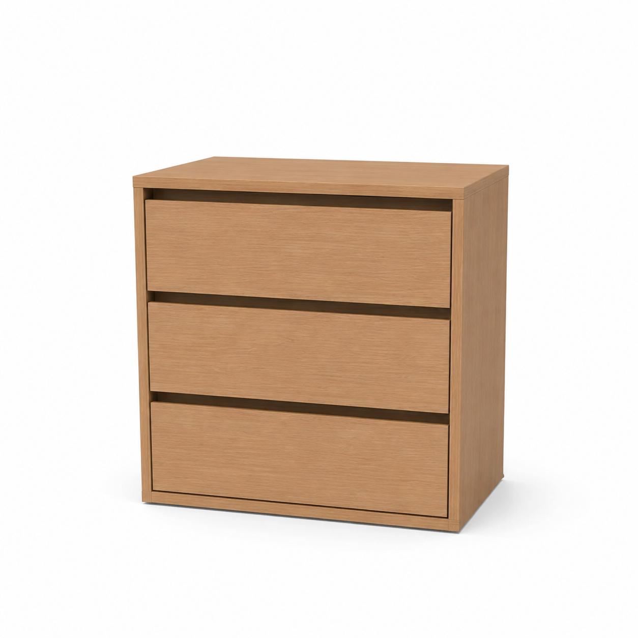 CHEST OF DRAWERS WITH OAK GROOVE 50*41*62H