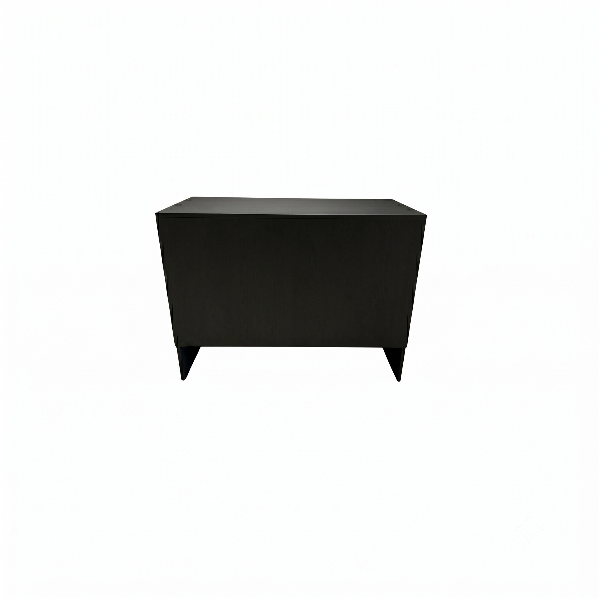 Banco Cassa Nero cm120x60h90H