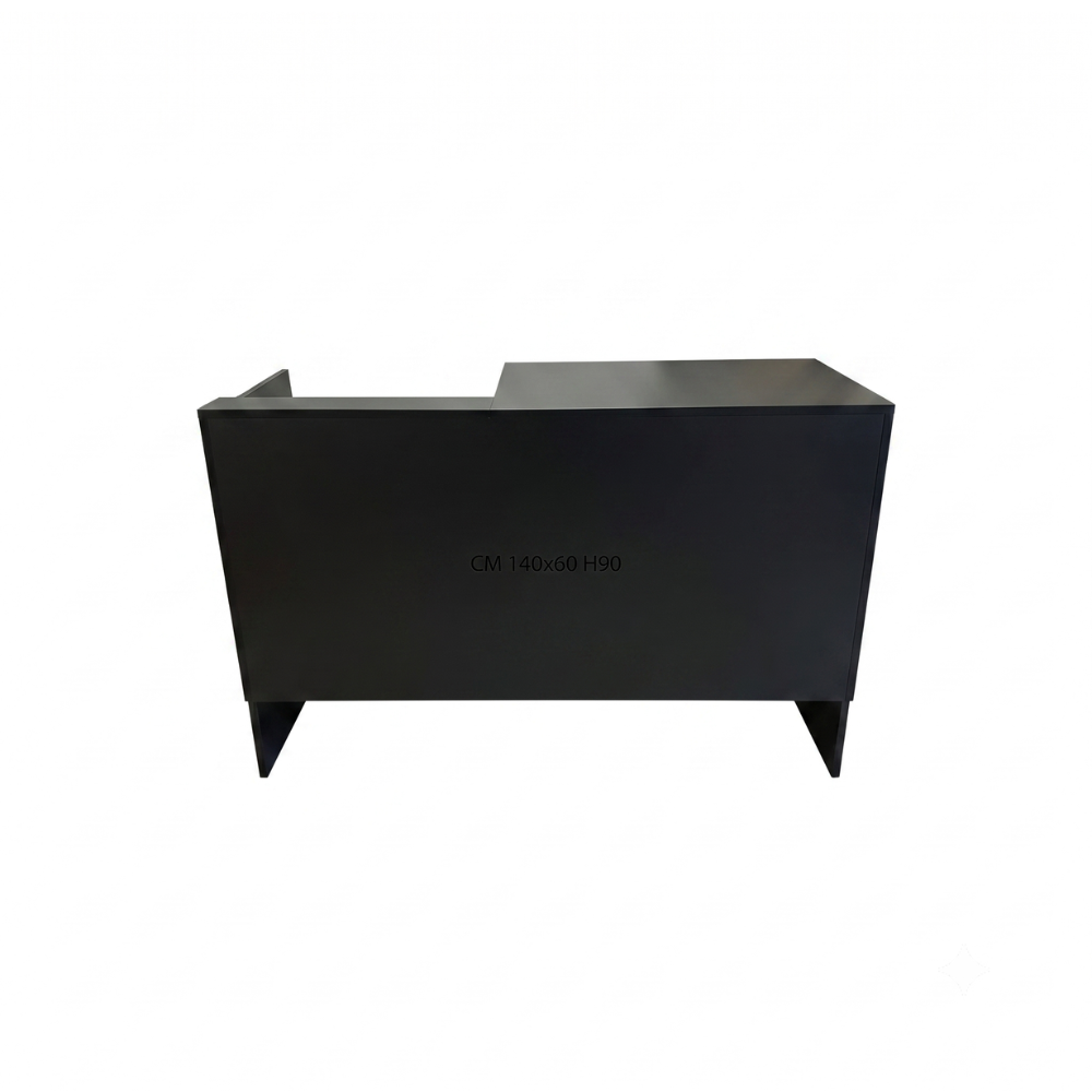 Banco Cassa Nero cm140x60x90H