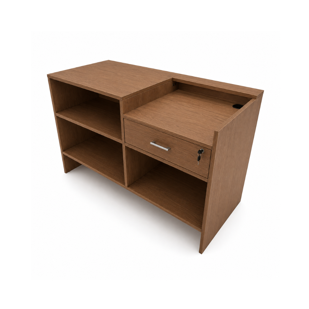 cash desk cn140 walnut 140*60*90h