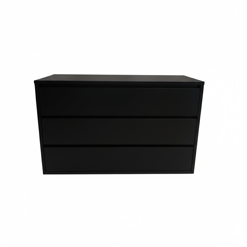Cassettiera con Gola Nera cm 100x41 h62