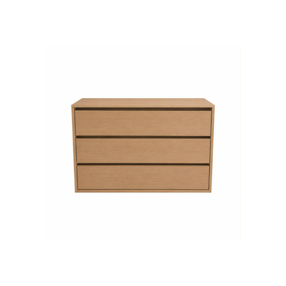 Cassettiera Con Gola Rovere cm100x41 h62