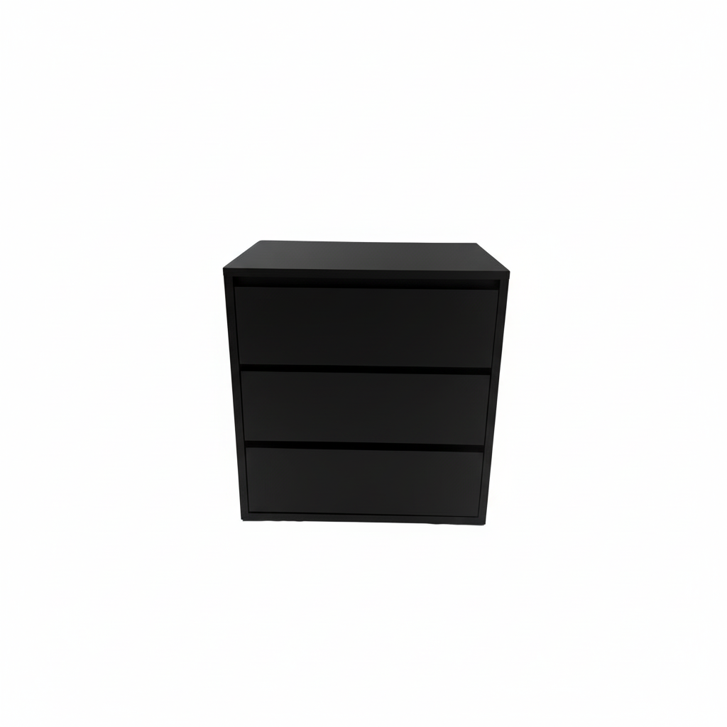 Cassettiera con Gola Nera cm60x41 h62