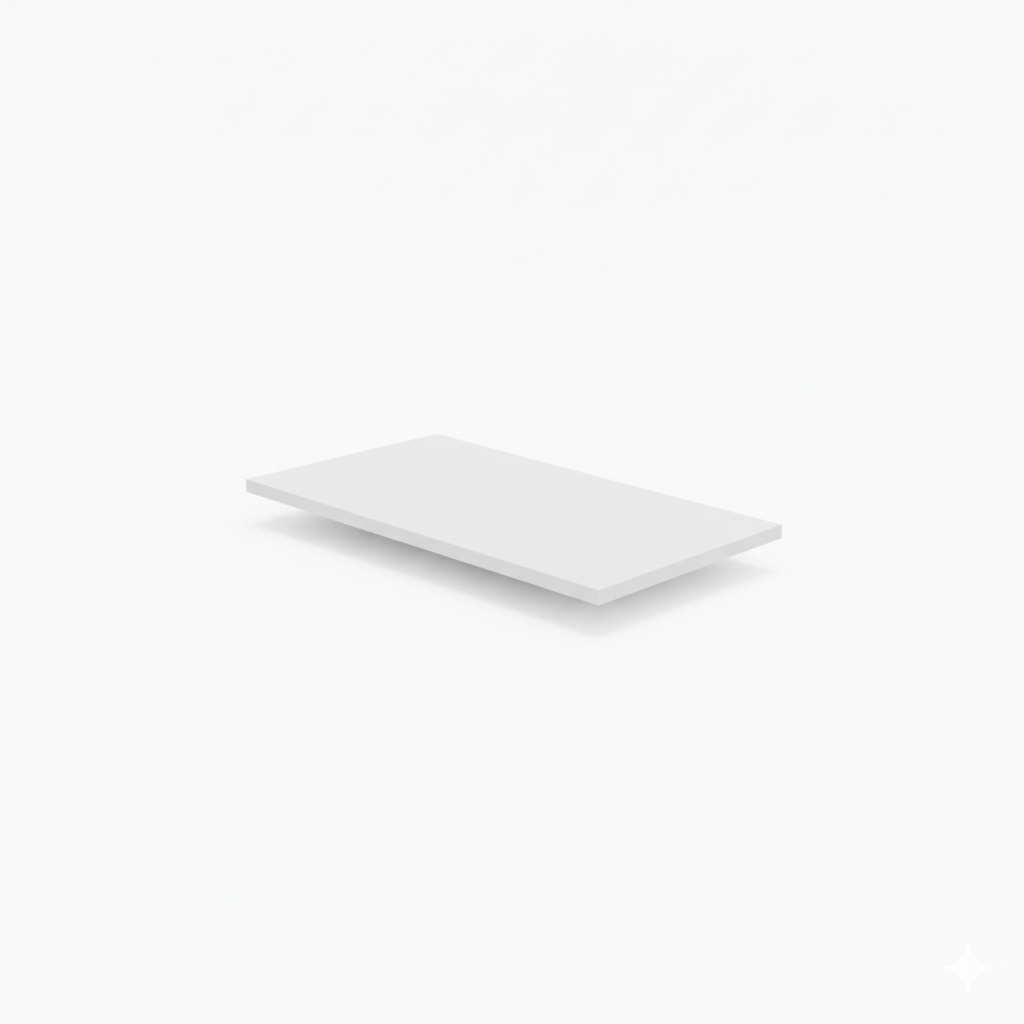 White Wood Shelf cm60x40 mm18