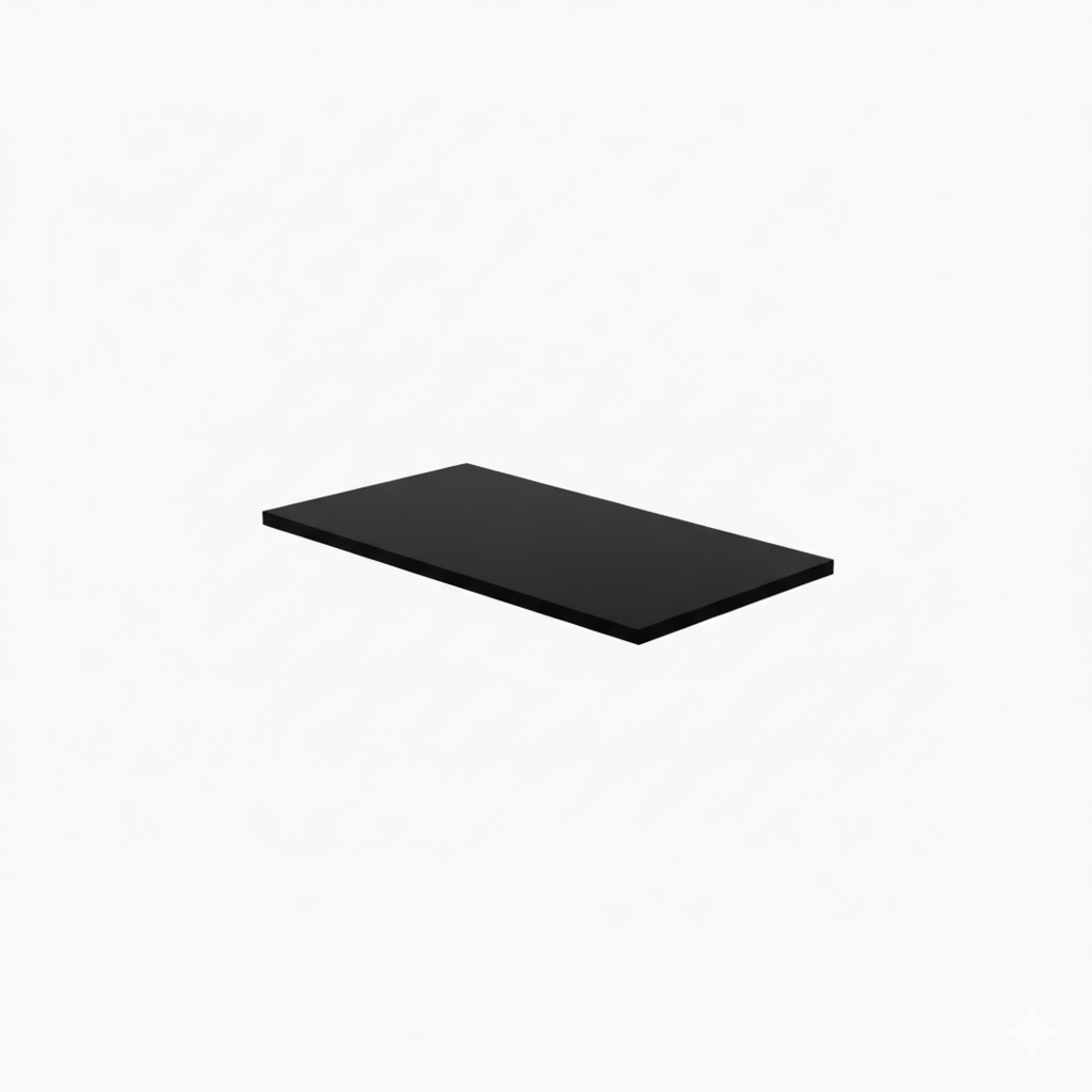 Mensola Legno nero cm100x40