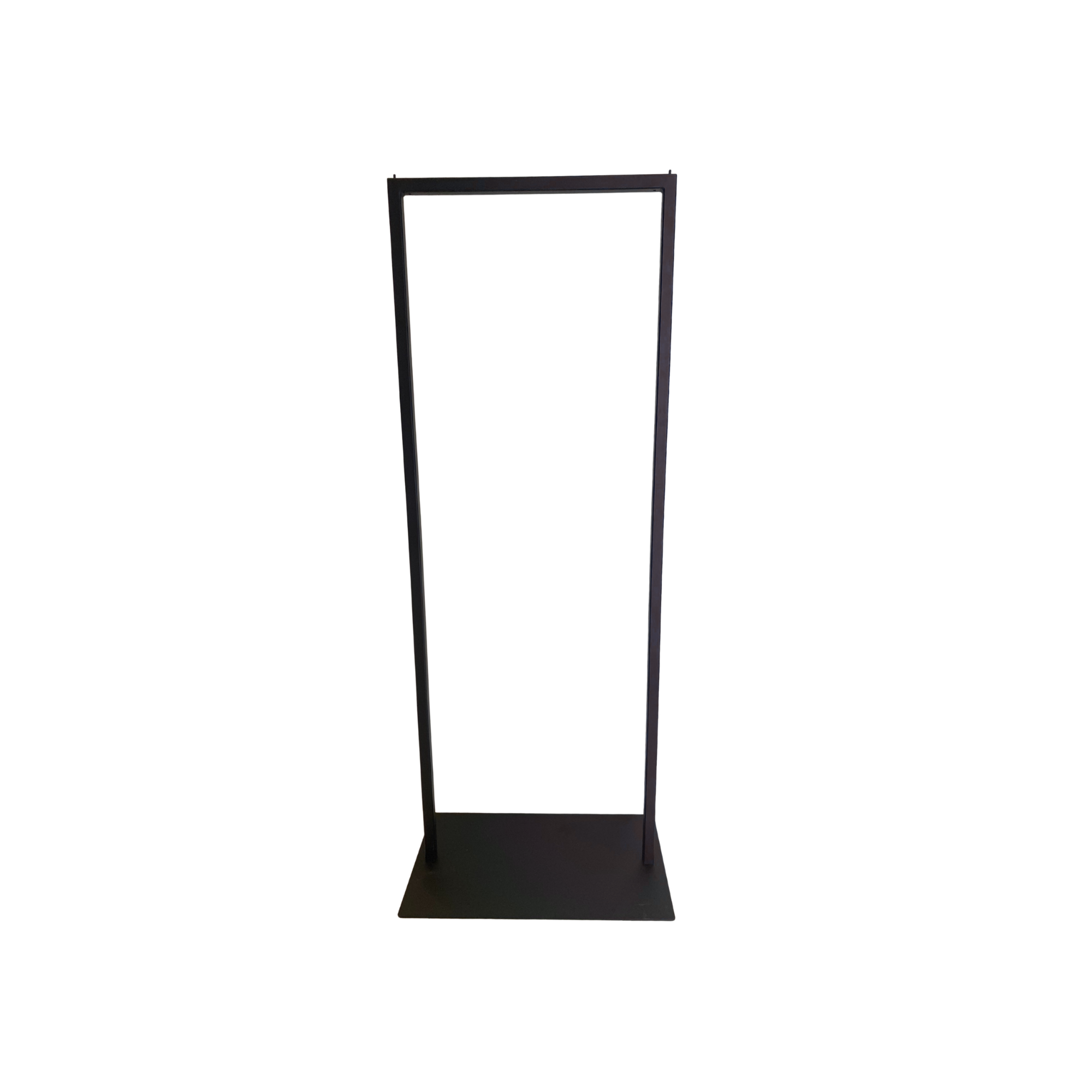 Stender con Piastra Nero cm60x150h