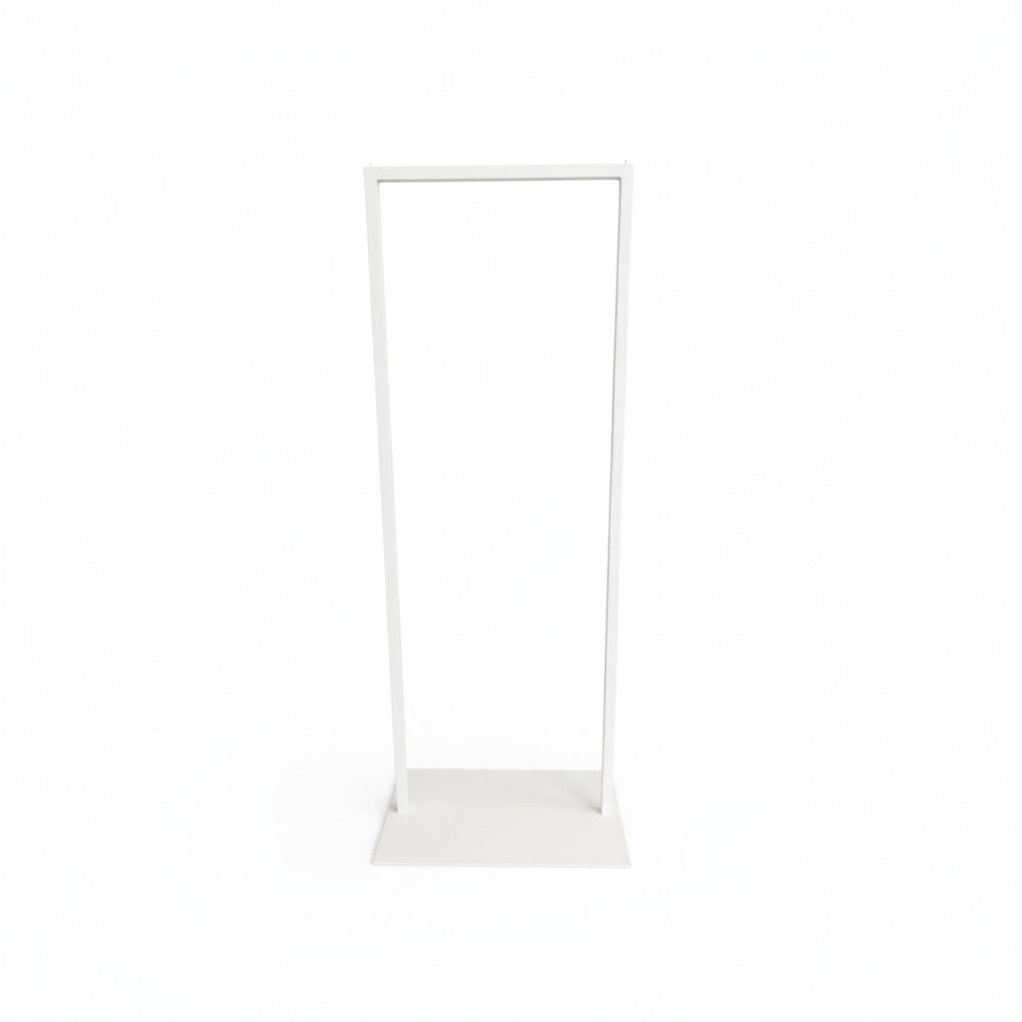 Stender con Piastra Bianco cm60x150h